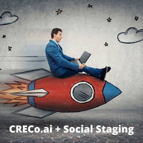 CRECo.ai + Social Staging